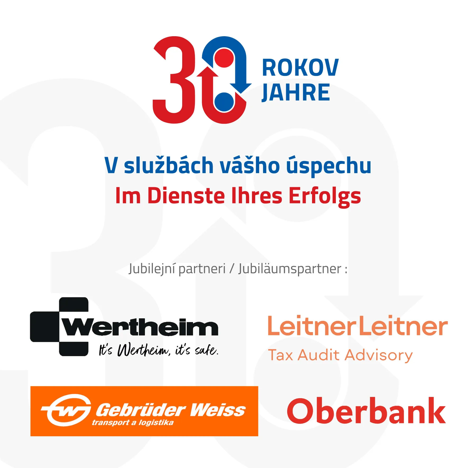 Banner SOHK 30 years